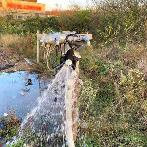 Die Leitung der Feuerwehr wurde aufgrund eines unklaren Notrufs zur Erkundung eines Wasserrohrbruchs entsandt. Vor Ort stellte sich heraus, dass die Wasserzapfanlage einer ...

Laufende Nummer: 99/2023