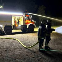 Beim Osterfeuer des Fördervereins der Freiwilligen Feuerwehr Niederrodenbach wurde der Brandsicherheitsdienst durchgeführt.

Laufende Nummer: 40/2025
